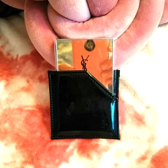 YSL Beaute Pocket Mirror 🪞 with Patent Case - Picture 1 of 7